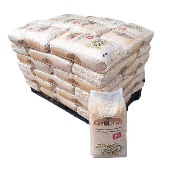 Demi-palette-Moulin-Bois-Energie-1 GRANULÉS DE BOIS Holz Westerwalder 1/2 Palette de 36 Sacs de 15kg soit 540kg