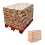 Bûches compressées - 1620 bûches - 100% écologique - Fabrication locale - Bois 100% français